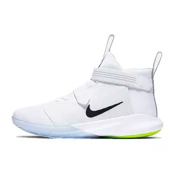 Мужские кроссовки Nike Precision 3 FlyEase 4E White Volt Black Pure-Platinum BV7741-100