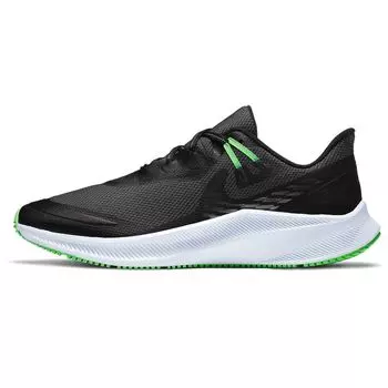 Мужские кроссовки Nike Quest 3 Shield Black Poison Green Obsidian-Mist CQ8894-010 44