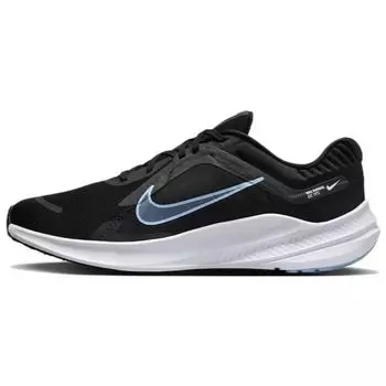 Мужские кроссовки Nike Quest 5 Black Cobalt Bliss белые DD0204-006 44.5