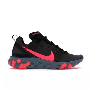 Мужские кроссовки Nike React Element 55 Solar Red Black Cool-Grey BQ6166-002