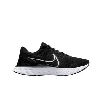Мужские кроссовки Nike React Infinity Run Flyknit 3 Black White DH5392-001