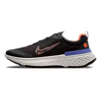 Мужские кроссовки Nike React Miler 2 Shield Black Redstone Total-Orange Indigo-Burst DC4064-003 45