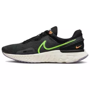 Мужские кроссовки Nike React Miler 3 Anthracite Ghost Green Black White DD0490-005 44.5