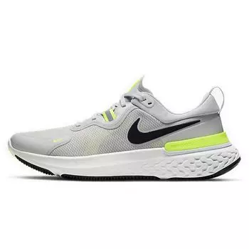 Мужские кроссовки Nike React Miler Grey Fog Volt Black Particle-Grey CW1777-005 46