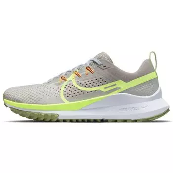 Мужские кроссовки Nike React Pegasus Trail 4 Light Iron Ore Volt Grey Cobblestone Football-Grey DJ6158-002 40.5
