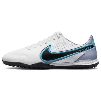 Мужские кроссовки Nike React Tiempo Legend 9 Pro TF Blast Pack White Baltic-Blue Pink-Blast DA1192-146 44