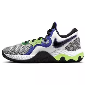 Мужские кроссовки Nike Renew Elevate 2 White Volt Indigo Grey Indigo-Burst Black CW3406-101 44.5