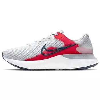 Мужские кроссовки Nike Renew Run 2 Pure Platinum Чили красные серые волчьи-серые Deep-Ocean CU3504-008 43