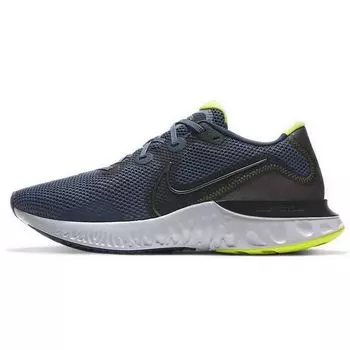 Мужские кроссовки Nike Renew Run Diffused Blue Dark-Smoke-Grey Volt Metallic-Dark-Grey CK6357-400