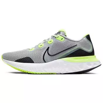 Мужские кроссовки Nike Renew Run Grey Fog Volt White Black CK6357-006