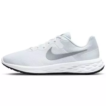 Мужские кроссовки Nike Revolution 6 Next Nature White Pure Platinum Black Wolf-Grey DC3728-100 44.5