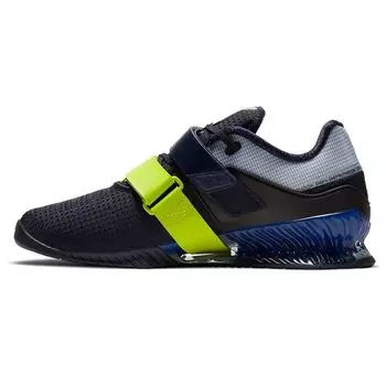 Мужские кроссовки Nike Romaleos 4 Blackened Blue Cyber Deep-Royal-Blue Bright-Mango CD3463-400 40