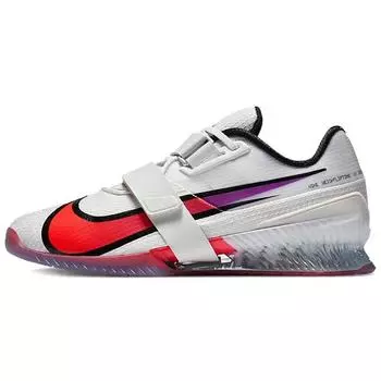 Мужские кроссовки Nike Romaleos 4 SE Flash Crimson Aura White Pale-Ivory Spruce-Aura CN9662-100 41