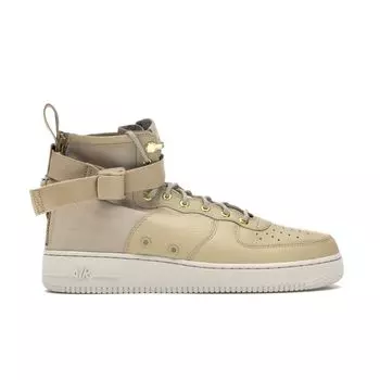 Мужские кроссовки Nike SF Air Force 1 Mid Mushroom Tan Mushroom-Light-Bone 917753-200
