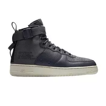 Мужские кроссовки Nike SF Air Force 1 Mid Dark Grey Dark-Grey-Light-Bone 917753-004