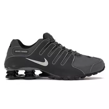 Мужские кроссовки Nike Shox NZ Dark Grey Metallic-Iron-Ore 378341-059