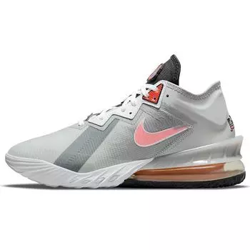 Мужские кроссовки Nike Space Jam x LeBron 18 Low Bugs x Marvin Серые светло-дымчато-серые черные CV7562-005 43