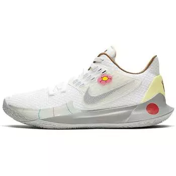Мужские кроссовки Nike SpongeBob SquarePants x Kyrie Low 2 Sandy Cheeks White Wolf-Grey CJ6953-100