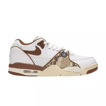 Кроссовки унисекс Nike Stussy x Air Flight 89 Low SP Pecan White Fossil FD6475-100 40