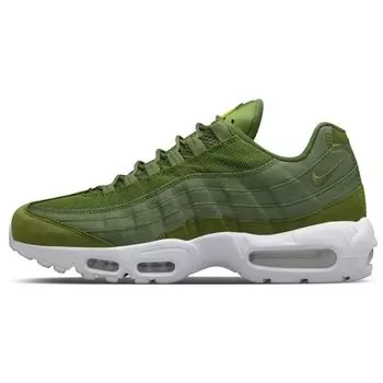 Мужские кроссовки Nike Stussy x Air Max 95 Olive Green White 834668-337