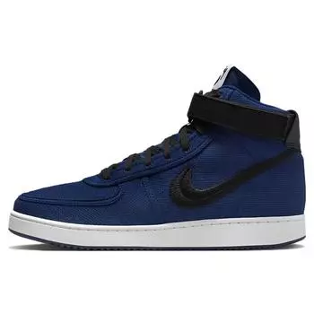 Мужские кроссовки Nike Stussy x Vandal High Deep Royal Blue Black White DX5425-400