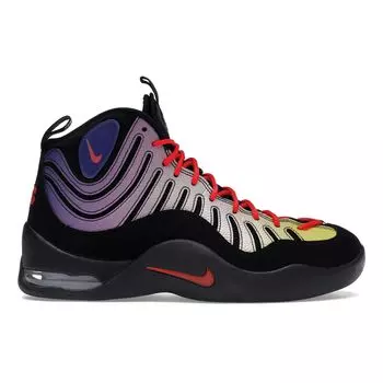 Мужские кроссовки Nike Supreme x Air Bakin Black Gradient Speed-Red Multi-Color DX3292-001 42