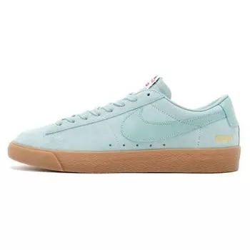 Мужские кроссовки Nike Supreme x SB Blazer Low GT QS Cannon Green Cannon-Gum-Med-Brown 716890-009