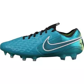 Мужские кроссовки Nike Tiempo Legend 8 Elite FG Impulse Pack Blue Aquamarine Lime-Glow AT5293-303 40