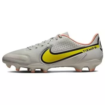 Мужские кроссовки Nike Tiempo Legend 9 Academy MG Phantom Yellow Strike кремового цвета Sunset-Glow DA1174-002 40.5