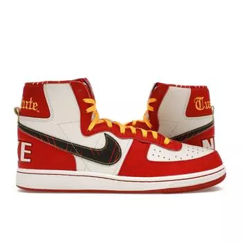 Мужские кроссовки Nike Tuskegee University x Terminator High Golden Tigers Red Phantom Black FV4336-001 42