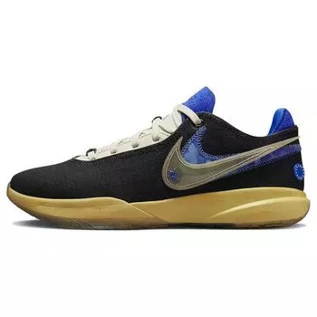 Мужские кроссовки Nike Uninterrupted x LeBron 20 Speak Your Truth черного цвета кокосового молока Hyper-Royal FN0941-001 40.5