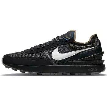 Мужские кроссовки Nike Waffle One Black Iron Grey Game-Royal DM6162-010