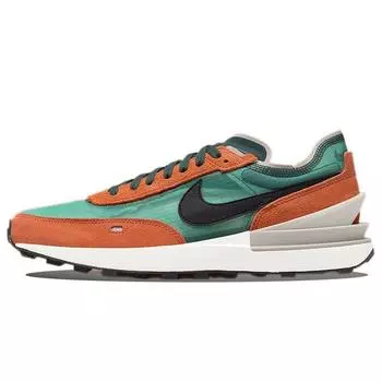 Мужские кроссовки Nike Waffle One SE Pro Green Rust Oxide Rush-Orange Black DD8014-300 45