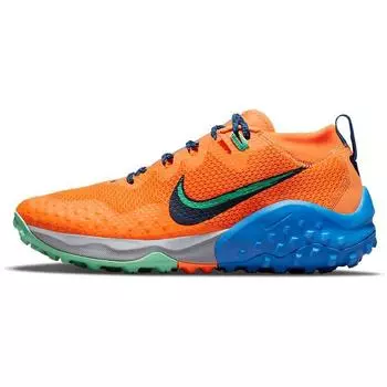 Мужские кроссовки Nike Wildhorse 7 Total Orange Green-Glow Signal-Blue Obsidian CZ1856-800 42