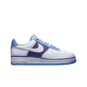 Мужские кроссовки Nike x NBA Air Force 1 07 LV8 EMB White and Coast Field DC8874-101