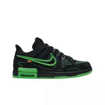 Мужские кроссовки Nike x Off White Air Rubber Dunk Green Strike CU6015-001