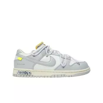 Мужские кроссовки Nike x Off White Dunk Low The 50 Lot 49 DM1602-123