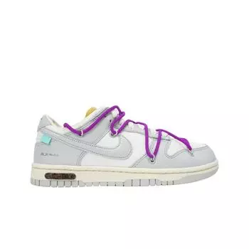 Мужские кроссовки Nike x Off White Dunk Low The 50 Lot 28 DM1602-111