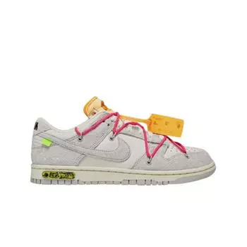 Мужские кроссовки Nike x Off White Dunk Low The 50 Lot 17 DJ0950-117