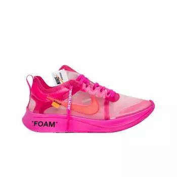 Мужские кроссовки Nike x Off White Zoom Fly SP Tulip Pink AJ4588-600