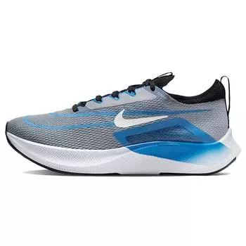 Мужские кроссовки Nike Zoom Fly 4 Wolf Grey Photo Blue Black White CT2392-005