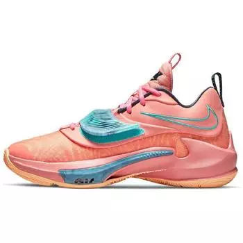 Мужские кроссовки Nike Zoom Freak 3 Stay Freaky оранжевые Crimson-Bliss Dynamic-Turquoise DA0694-600 43