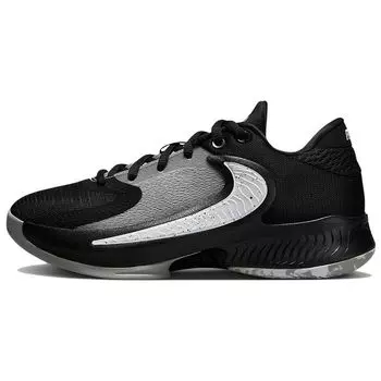 Мужские кроссовки Nike Zoom Freak 4 Zeus черные, белые, светло-дымчатые, DJ6149-001 42