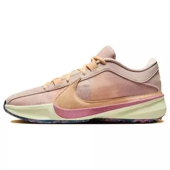 Мужские кроссовки Nike Zoom Freak 5 Fossil Stone Pink Celestial-Gold Alabaster DX4985-200 44.5
