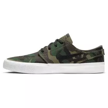 Мужские кроссовки Nike Zoom Janoski Canvas Premium SB Camo Green Iguana Black AQ7878-201