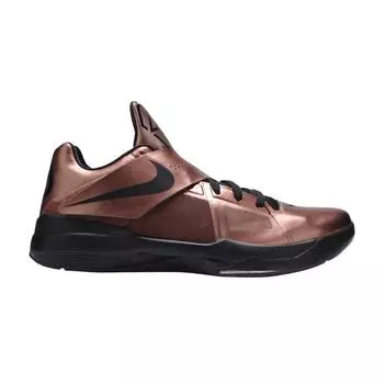 Мужские кроссовки Nike Zoom KD 4 Christmas Brown Metallic-Bronze Black 473679-700