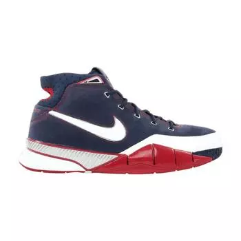 Мужские кроссовки Nike Zoom Kobe 1 Olympic Blue Midnight-Navy White-Varsity-Red 313143-411