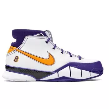 Мужские кроссовки Nike Zoom Kobe 1 Protro Final Seconds белые Del-Sol-Varsity-Purple AQ2728-101 41