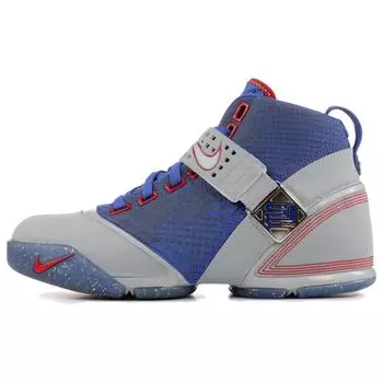 Мужские кроссовки Nike Zoom LeBron 5 All Star Silver Metallic-Silver Metallic-Silver-Varsity-Red 317253-003