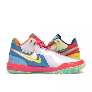 Мужские кроссовки Nike Zoom LeBron NXXT Gen Ampd IPS I Promise Multi-Color Violet-Mist Barely-Volt FZ7885-500 42